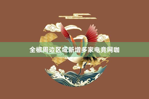 全椒周边区域新增多家电竞网咖